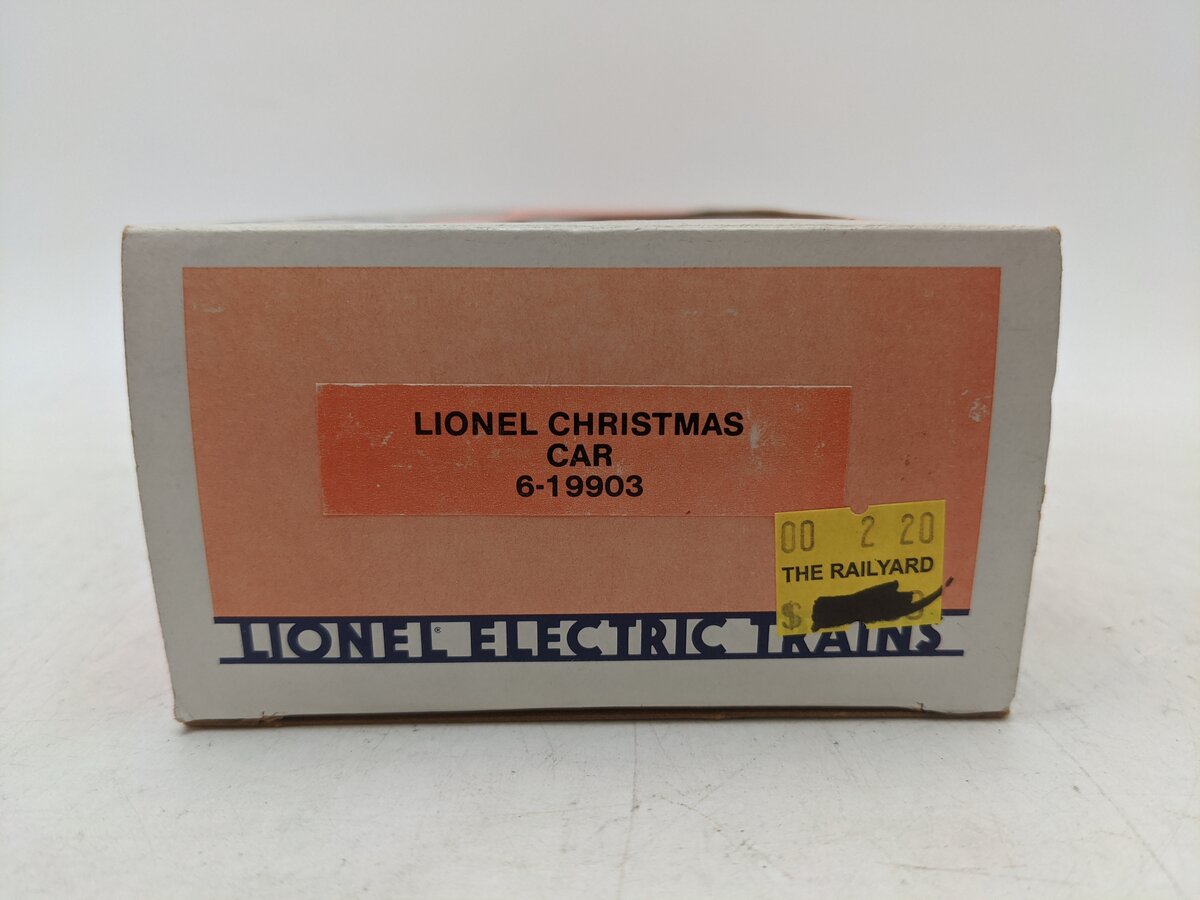 Lionel 6-19903 O Gauge Lionel Christmas Boxcar #1987 EX/Box