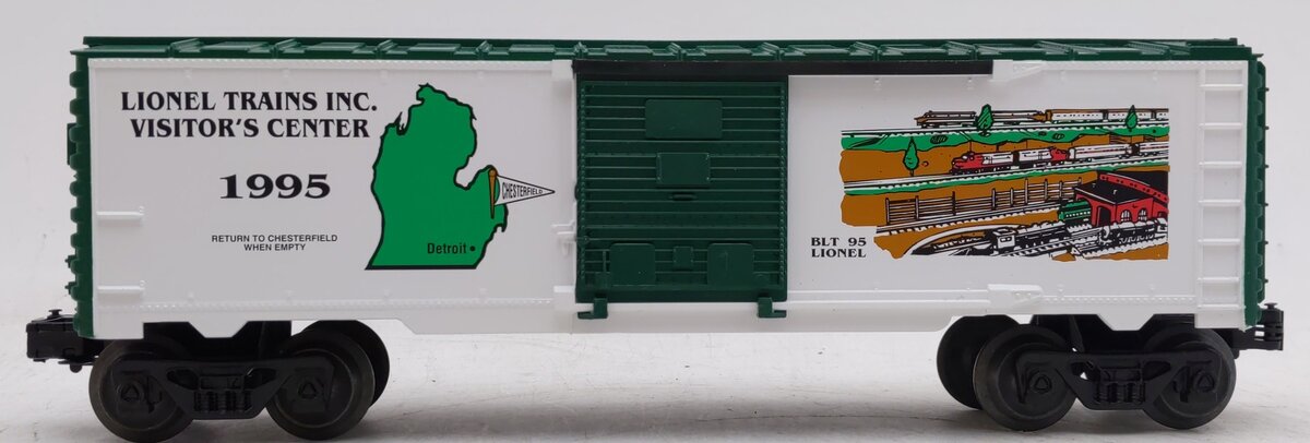 Lionel 6-19934 O Gauge Visitors Center Boxcar #1995 EX/Box
