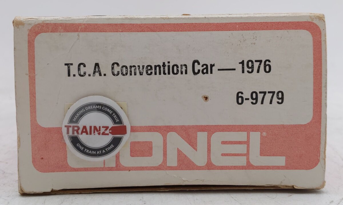 Lionel 6-9779 O Gauge 1976 Philadelphia TCA Convention Car EX/Box