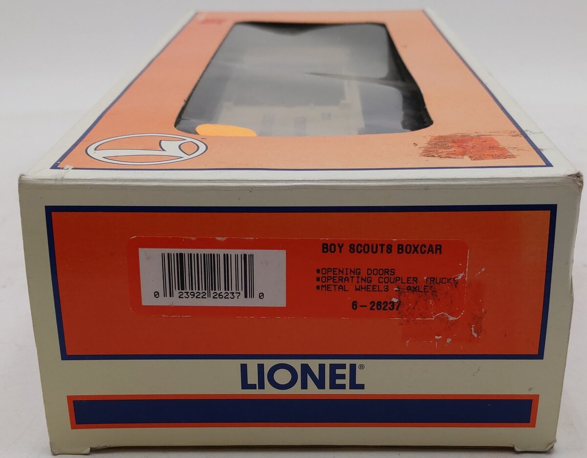 Lionel 6-26237 O Gauge Boy Scout Boxcar #9700 LN/Box
