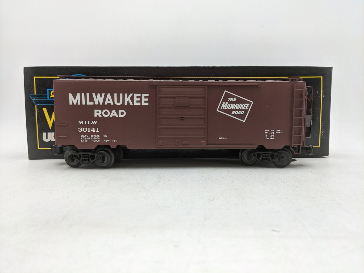 Weaver 7021 Mil Road Tus High Rail Boxcar #30141 (3 Rail) EX/Box