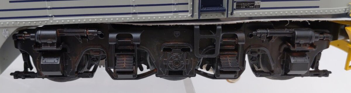 Lionel 6-82833 O Gauge Pere Marquette AA E7 Diesel Locomotive Set #101 & 102 EX/Box