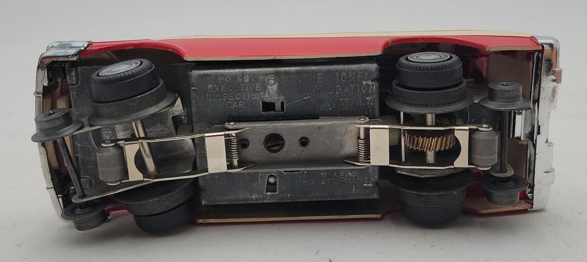 Lionel 68 Vintage O Executive Inspection Car VG/Box