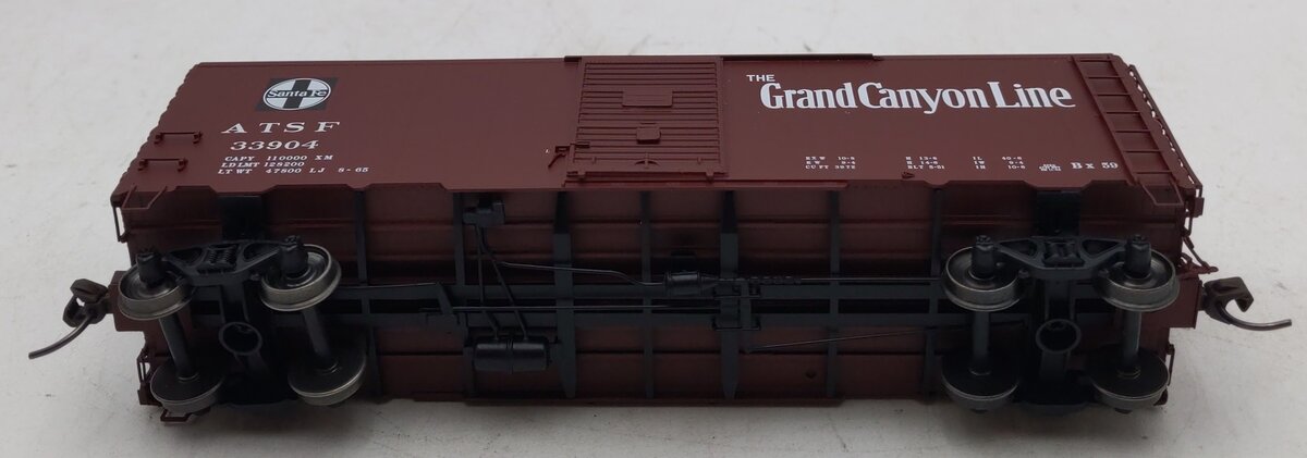 Atlas 20004782 HO Santa Fe 40' Postwar with 6' Door Box Car #33904