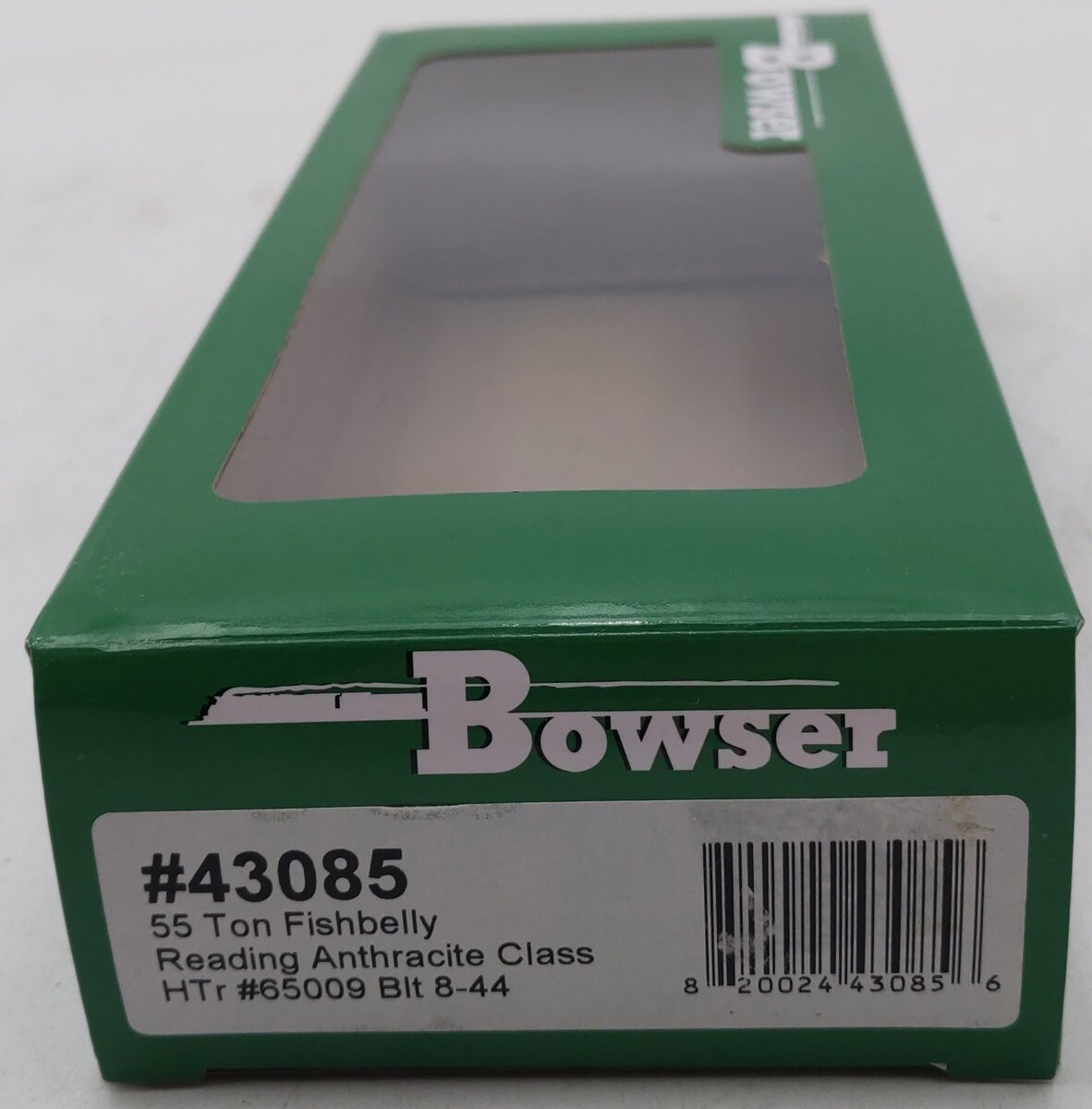 Bowser 43085 HO Reading Anthracite Class HTr 55 Ton Fishbelly Hopper Car #65009 NIB