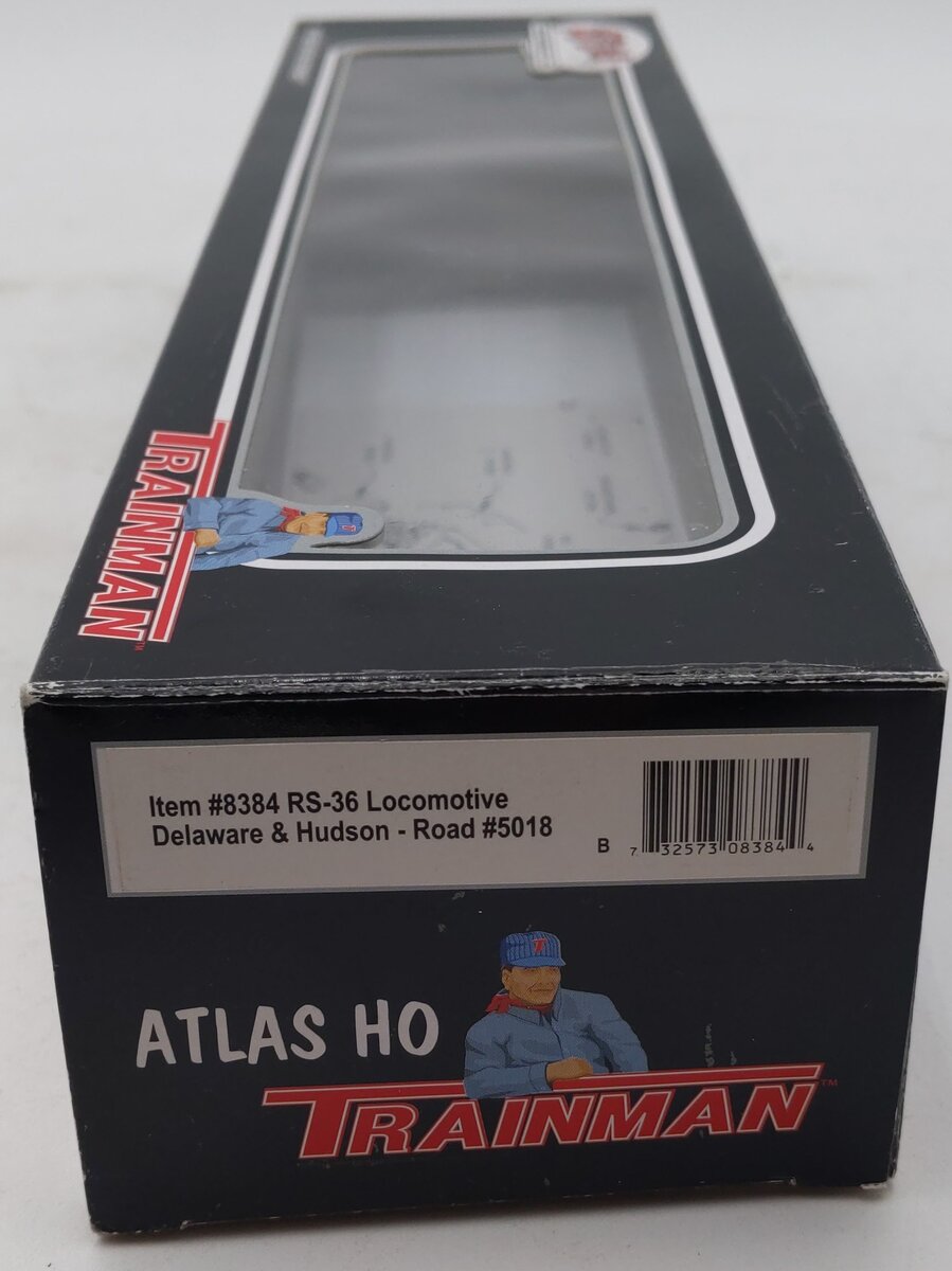 Atlas 8384 HO Scale D&H RS-36 Diesel Locomotive #5018/Box