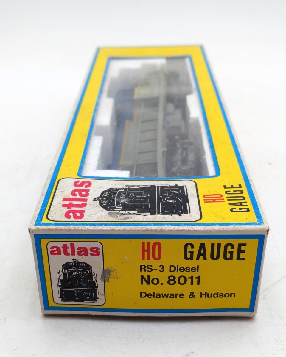 Atlas 8011 HO Scale Delaware & Hudson RS-3 Diesel Locomotive #4051 w/DCC Custom/Box