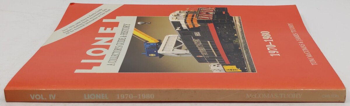 Lionel: A Collector's Guide and History Vol. IV Paperback Book By Tom McComas VG