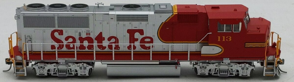 Fox Valley Models 20101 HO Santa Fe Warbonnet GP60M Diesel Locomotive #113