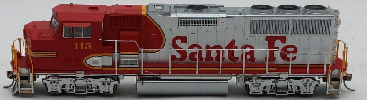 Fox Valley Models 20101 HO Santa Fe Warbonnet GP60M Diesel Locomotive #113