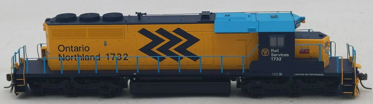 Bowser 24121 HO Ontario Northland GMD SD40-2 Diesel Locomotive #1732 w/Sound