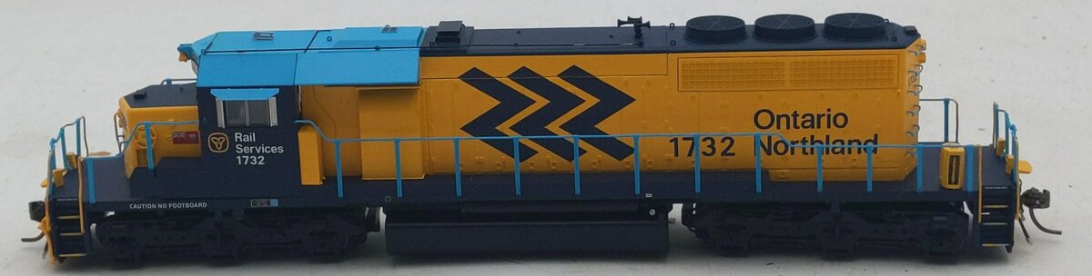 Bowser 24121 HO Ontario Northland GMD SD40-2 Diesel Locomotive #1732 w/Sound