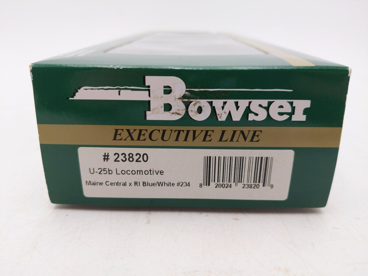 Bowser 23820 HO Maine Central GE U25B Diesel Locomotive #234 w/ Sound