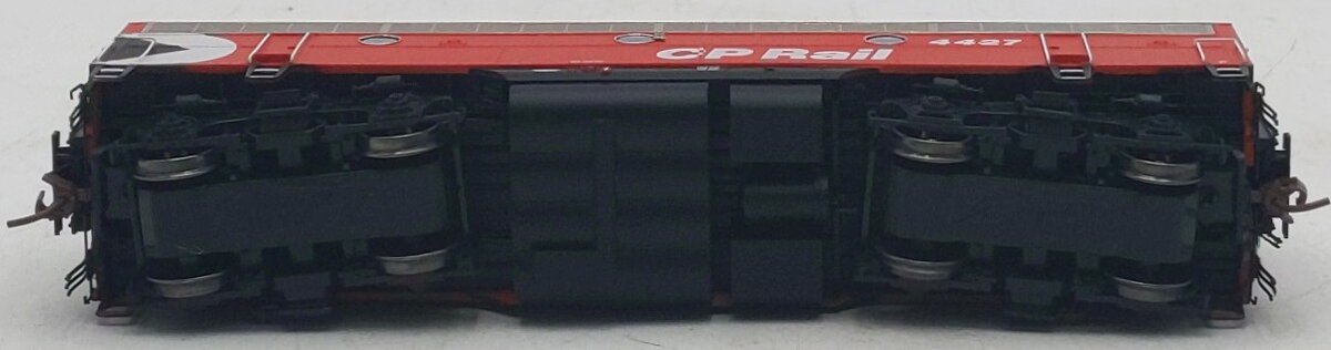 Rapido Trains 223513 HO CP Rail Action Red GMDD F7B Diesel #4427 w/ DC/DCC/Sound