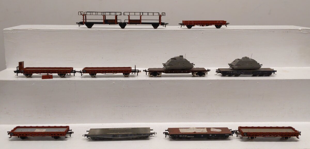 Fleischmann HO Scale Assorted Cars [23] EX