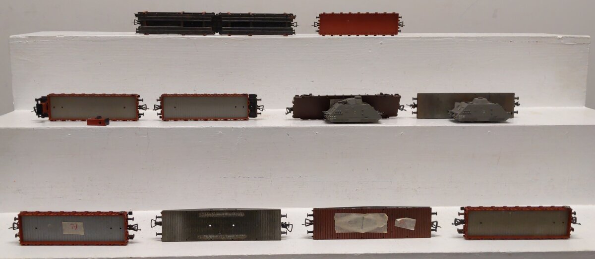 Fleischmann HO Scale Assorted Cars [23] EX
