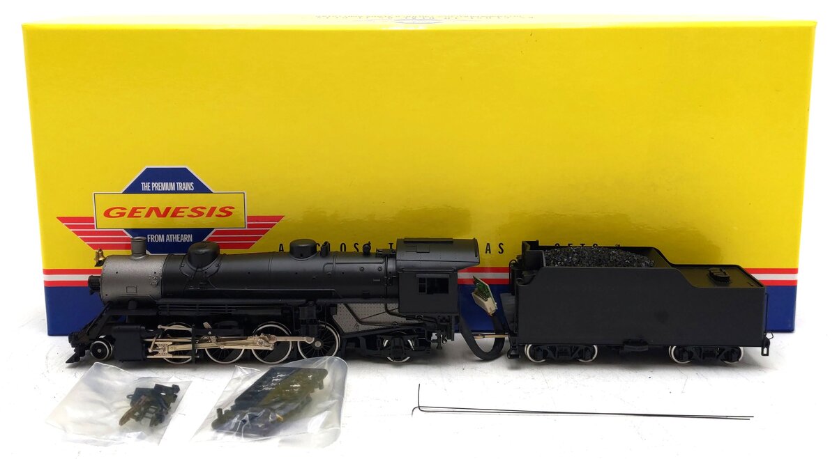 Athearn G9001 HO USRA 2-8-2 Mikado Undecorated Steam Locomotive & Tender