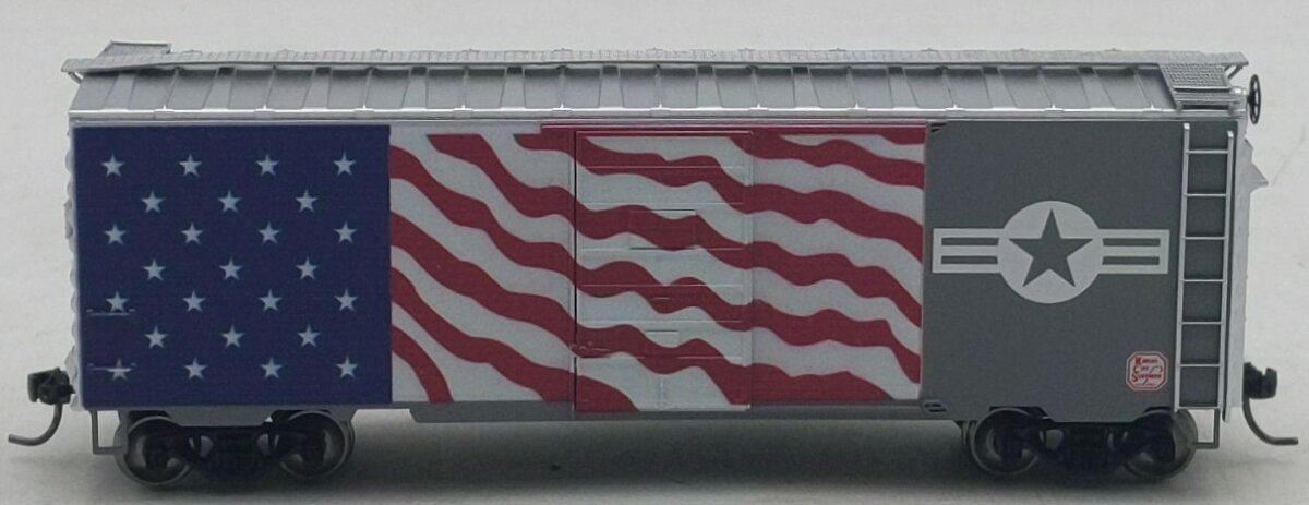 MTH 85-74176 HO Kansas City Southern (U.S. Air Force) boxcar #85-74176