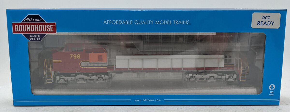 Athearn RND78021 HO Burlington Northern Santa Fe Dash 9-44CW Diesel Loco #798 MT/Box