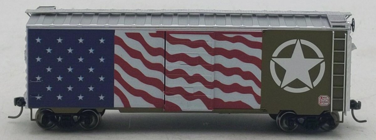 MTH 85-74172 HO Kansas City Southern (U.S. Army) Boxcar #85-74172