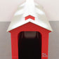 Lionel 6-83305 O 24" Winter Illuminated Red Covered Bridge LN/Box