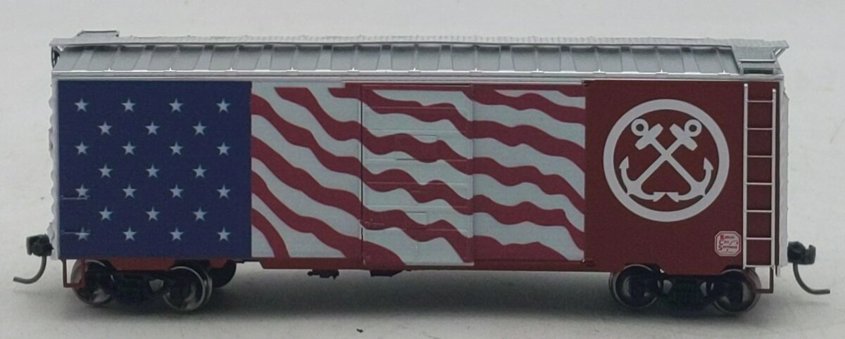 MTH 85-74175 HO Kansas City Southern (U.S. Coast Guard) Boxcar #85-74175