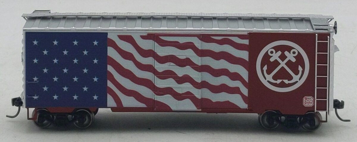 MTH 85-74175 HO Kansas City Southern (U.S. Coast Guard) Boxcar #85-74175