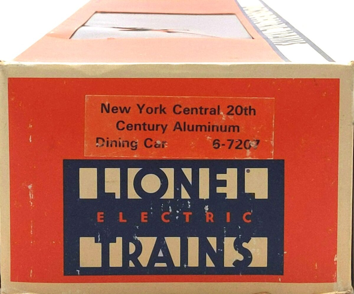 Lionel 6-7207 O Gauge New York Central Dining Passenger Car #7207 NIB