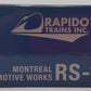 Rapido Trains 032562 HO CPR RS-18u Diesel Locomotive DC/DCC/Sound #1820