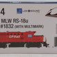 Rapido Trains 032564 HO CPR RS-18u Diesel Locomotive DC/DCC/Sound #1832