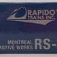 Rapido Trains 032564 HO CPR RS-18u Diesel Locomotive DC/DCC/Sound #1832