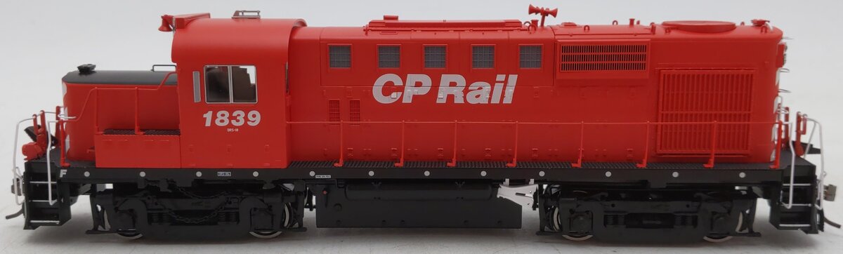 Rapido Trains 032568 HO CPR RS-18u Diesel Locomotive DC/DCC/Sound #1839