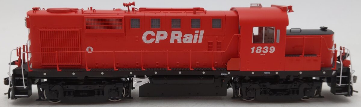 Rapido Trains 032568 HO CPR RS-18u Diesel Locomotive DC/DCC/Sound #1839