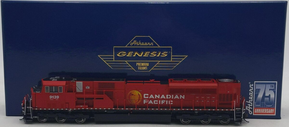 Athearn G27358 HO CPR G2 SD90MAC Diesel Locomotive #9139 w/ DCC & Sound