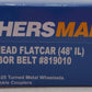 Walthers 910-5844 HO IHB RTR 60' Pullman-Standard Bulkhead Flatcar #819010