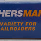 Walthers 910-5844 HO IHB RTR 60' Pullman-Standard Bulkhead Flatcar #819010