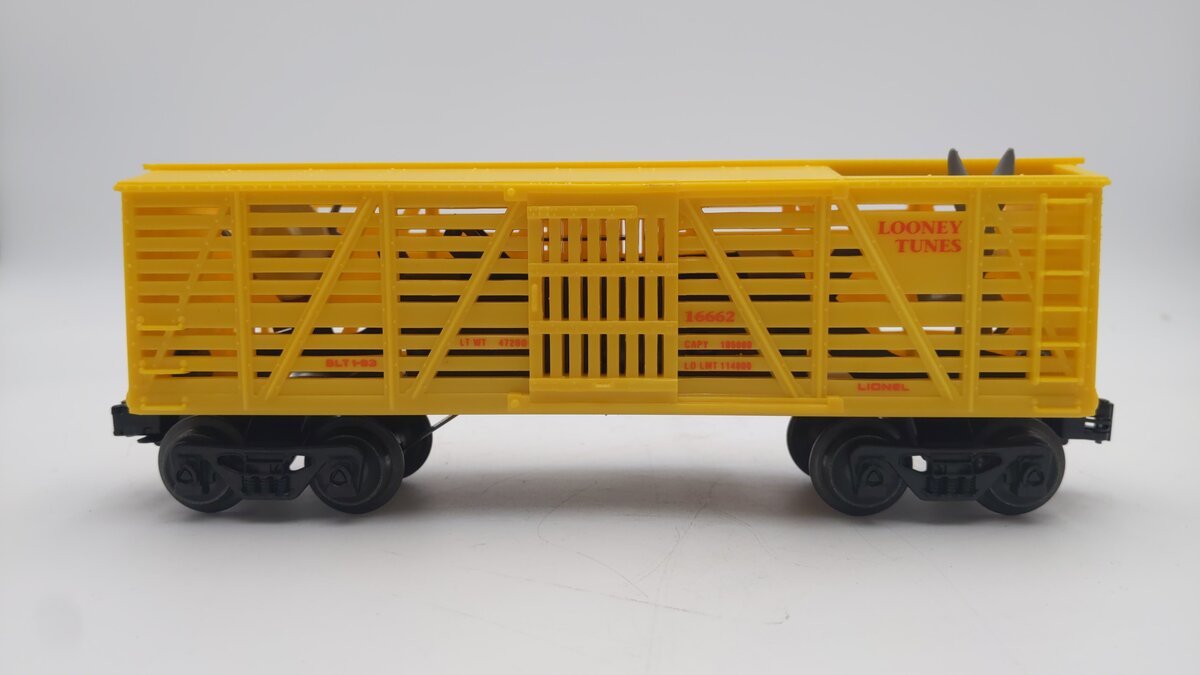 Lionel 6-16662 O Gauge Bugs Bunny & Yosemite Sam Outlaw Car EX/Box