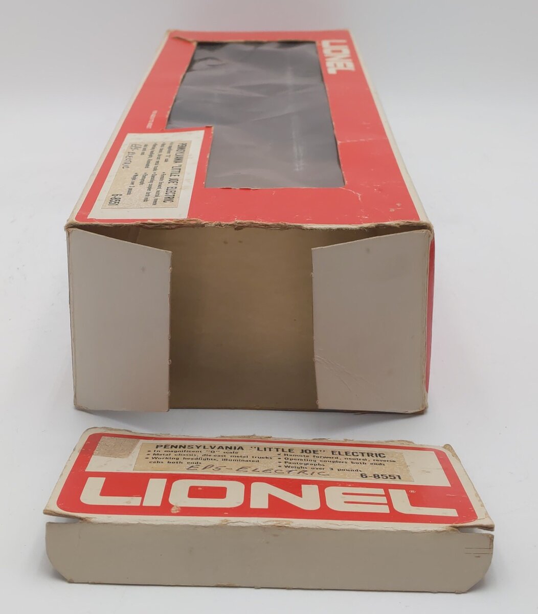 Lionel 6-8551 O Gauge Pennsylvania "Little Joe" EP-5 Electric Locomotive VG/Box