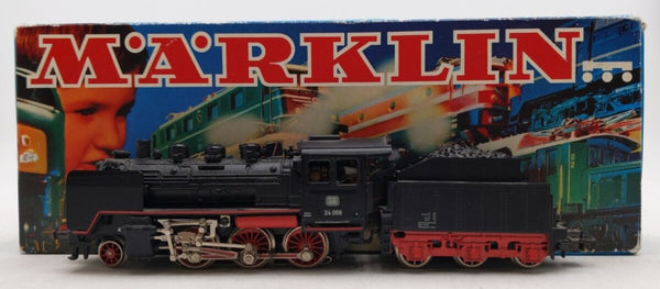 Locomotive Vapeur Märklin H0 3003 BR24 058 Analogique Courant Alternatif