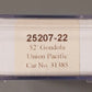 Trainworx Inc 25207-22 N Scale Union Pacific 52' Gondola Car #31385