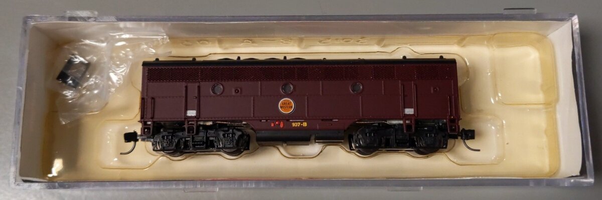 Intermountain N 69834-01 N Great Western EMD F3B Diesel Locomotive #107B