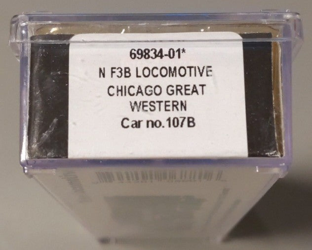 Intermountain N 69834-01 N Great Western EMD F3B Diesel Locomotive #107B LN/Box