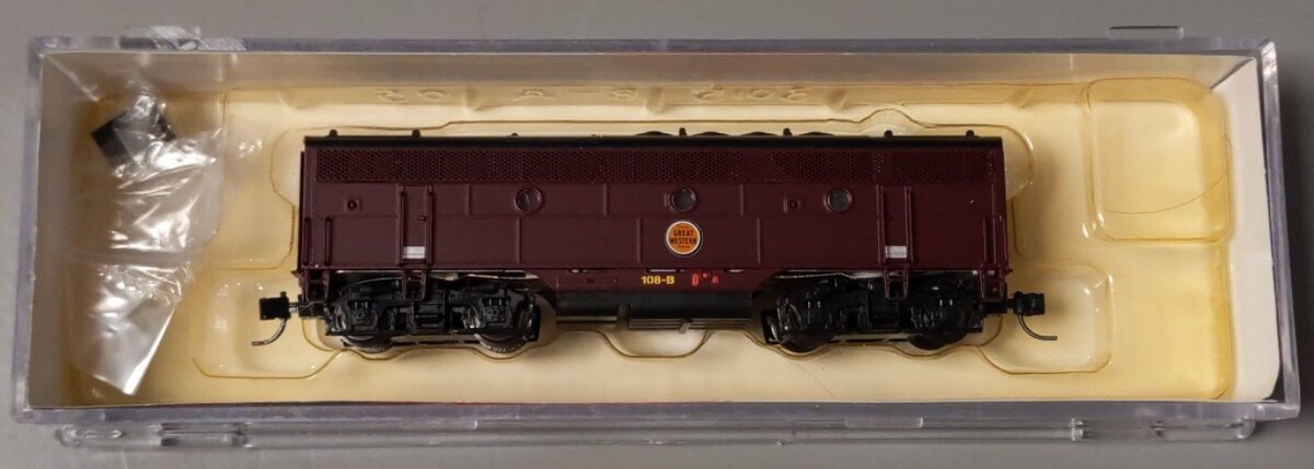 Intermountain N 69834-02 N Great Western EMD F3B Diesel Locomotive #108B LN/Box