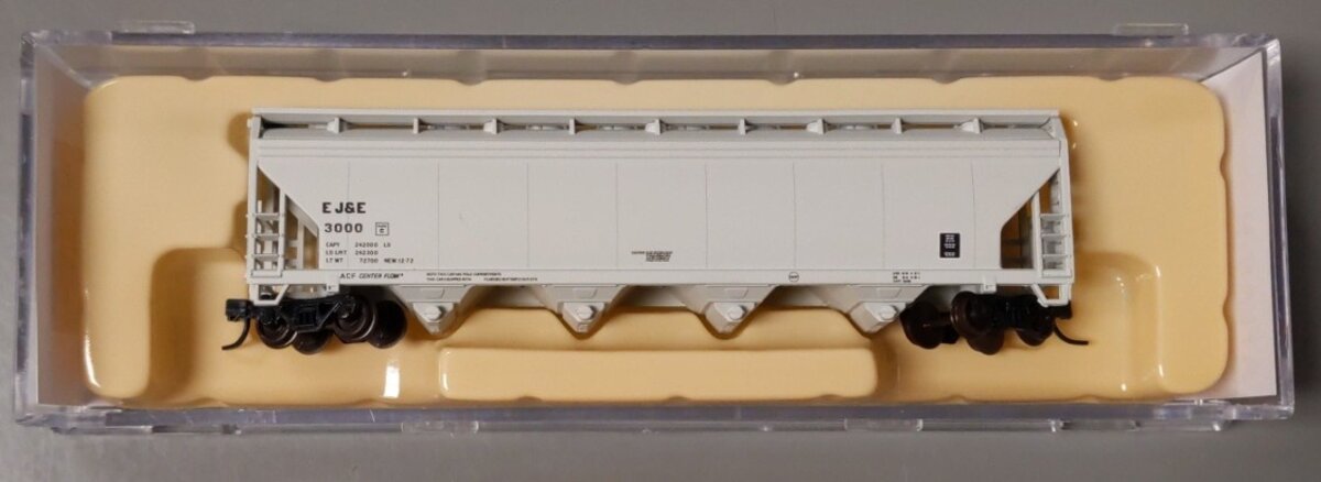 Atlas 50000635 N Scale Elgin, Joliet, Eastern ACF 5250 Hopper Car #3000