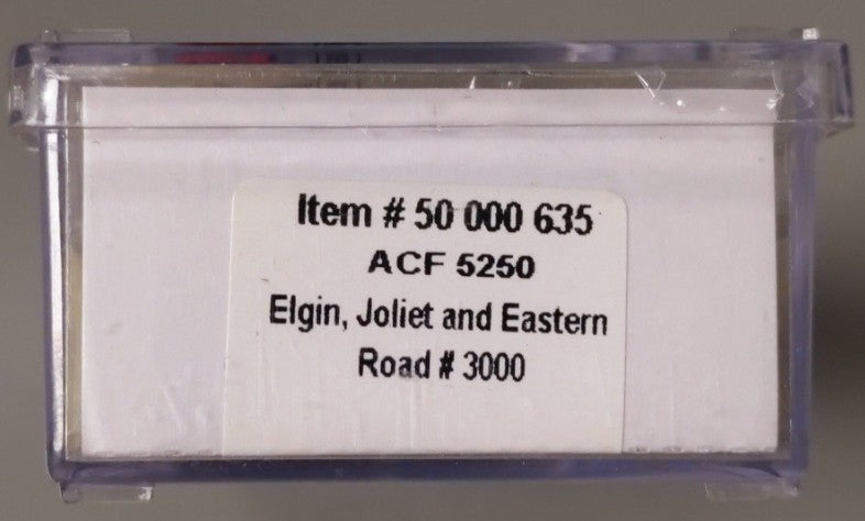 Atlas 50000635 N Scale Elgin, Joliet, Eastern ACF 5250 Hopper Car #3000