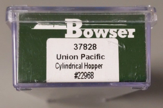 Bowser 37828 N Scale Union Pacific Cylindrical Hopper #22968