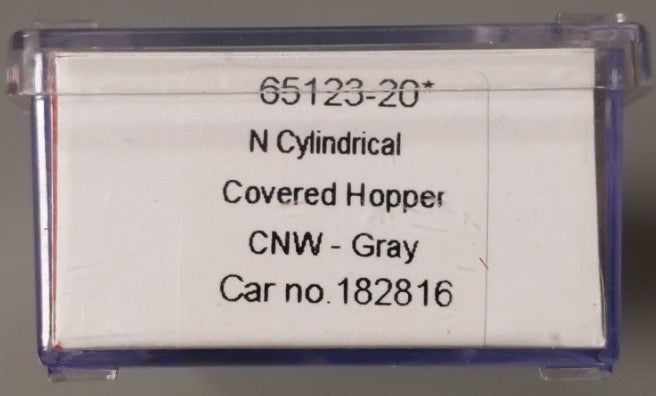 InterMountain 65123-20 N Scale Chicago & North Western 4-Bay Hopper Car #182816 LN/Box