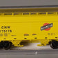 Athearn 12486 N Scale C&NW ACF 2970 Covered Hopper #175176