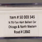 Atlas 50003545 N Chicago and North Western 70 Ton Hart Ballast Car #13562