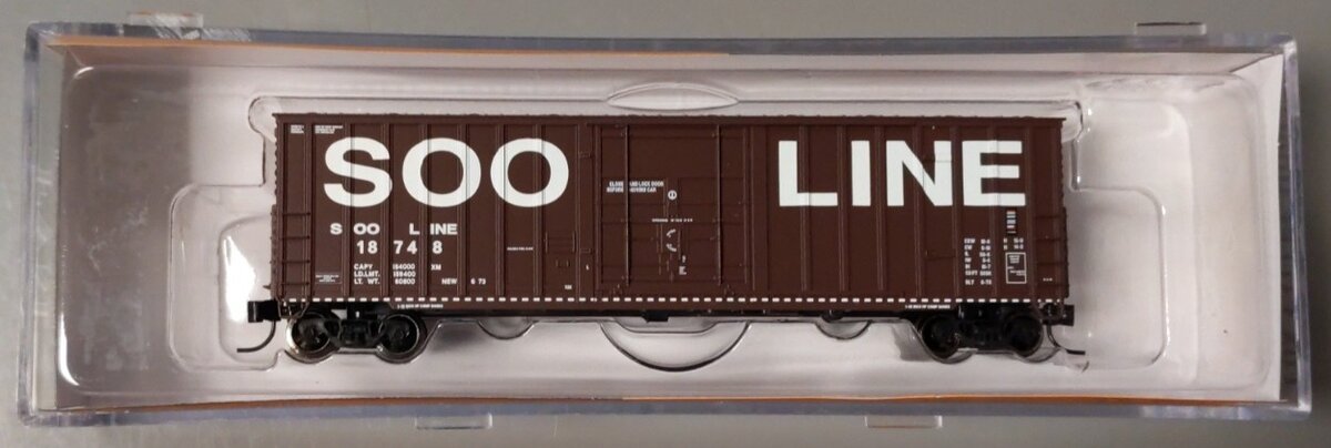 Fox Valley Models 81793 N SOO 7 Post Box with X Panel Roof BCR #18748